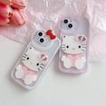 thumbnail image 3 of wholesale Nuevos diseños Hello Kitty caja para teléfono móvil 3d Cat Makeup Mirror Mobile Tpu + pc para Iphone 14 13 12 11 Pro Max, 3 of 4