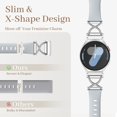 thumbnail image 2 of Correas Slim de Silicona Getino para Samsung Galaxy Watch 7 6 5 4, 2 of 9