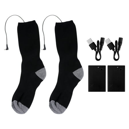 

HOMEMAXS 1 Set USB Heated Socks Warm Feet Foot Warmer Electric Warming Thermal Stocking