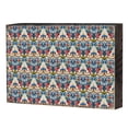 thumbnail image 1 of Designocracy 95020-08 6 x 8 in. Patterned Rustic Wooden Block Design Graphic Art, 1 of 1