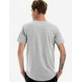 thumbnail image 4 of Long-line - Curved Hem T-Shirt | 3030 | Black | XSarge, 4 of 4