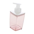 thumbnail image 4 of 3x Botella de Bomba Recargable, Contenedor de Jabón Líquido Transparente de 420ml, Dispensador de Jabón Espumoso Portátil, Limpiador Facial, Fabricant 3 piezas, 4 of 8