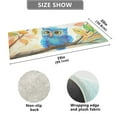 thumbnail image 4 of Bath Mat Soft Plush Non-Slip Absorbent Bathroom Rugs 39"x20" Cute Owl Bird on Branch, 4 of 8