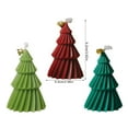 thumbnail image 5 of MOMOJIA Holiday Aromas Candle Christmas Tree Shape Natural Plant Wax Home Decoration Gift, 5 of 12