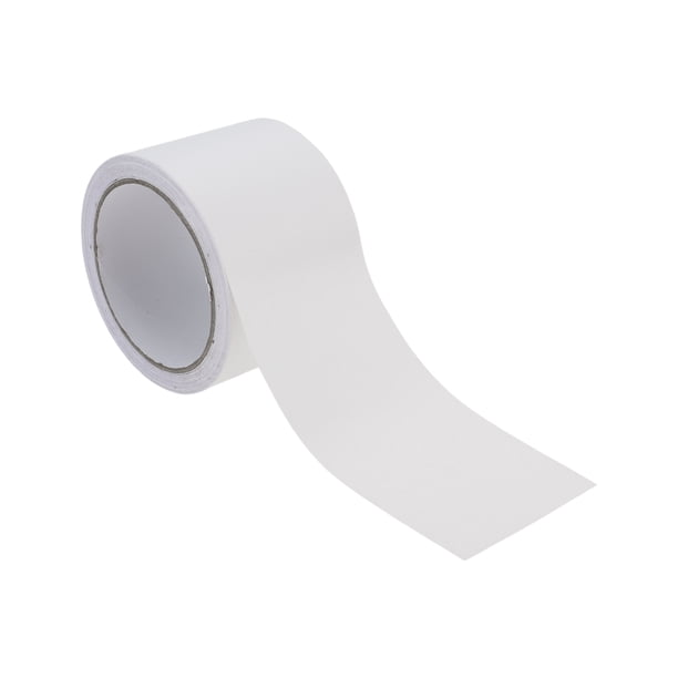 Cinta de rayas de 70 mm 10m, calcomanías de rayas para coche, motocicleta y barco, pegatinas de rayas de carreras en blanco mate 1 pieza