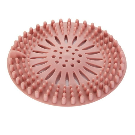 

Alexsix Sink Sewer Filter Multipurpose Bathroom Floor Drain Cover Reusable Hair Catcher(Pink)