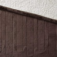 thumbnail image 4 of Woolrich Elect Electric Blanket Throw with 3 Heat Level Setting Controller, 60x70", Chocolate, 4 of 5