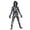 j58-Black, variant on LIIPEE Kids Halloween Costumes Boys Girls Unisex Jumpsuit And Mask Skeleton Fancy Dress Up Clothes,4-5 Years