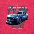 thumbnail image 3 of Wild Bobby 2025 Ford Mustang Dark Horse 500 HP 5.0L Women Tri-Blend Racerback Tank Top, 3 of 5
