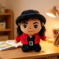 thumbnail image 4 of Michael Plush Doll, 10"Soft Stuffed Collectible Figure Plush, Unique Gift for Music Fans, 4 of 6