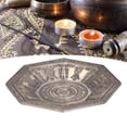 thumbnail image 3 of Plato de sacrificio Bandeja ardiente octogonal Escrituras budistas ANGGREK Otros, 3 of 8