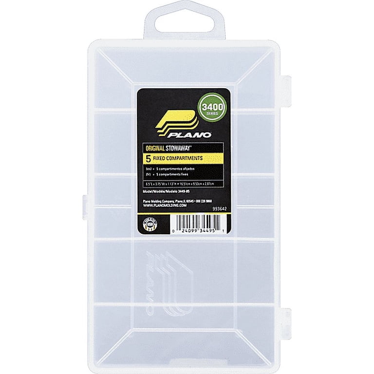 Clear Plastic Fishing Utility Boxes - 2 Pack photo 6