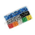 thumbnail image 1 of Kit de conector de cable portátil multipropósito con conector de terminales, bloque de terminales aislado, piezas de repuesto profesionales con 800PCS yotijar Conector de cables, 1 of 8