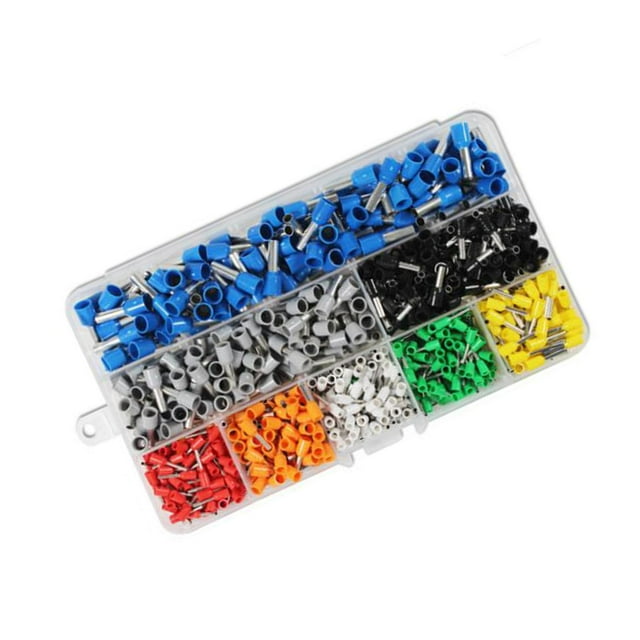 Kit de conector de cable portátil multipropósito con conector de terminales, bloque de terminales aislado, piezas de repuesto profesionales con 800PCS yotijar Conector de cables