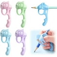 thumbnail image 1 of Pencil Grips for Kids Handwriting, 2025 New Toddler Pencil Grip Pencil Holder for Kids, Finger Grips for Pencils, Practice Writing for 2-4 Years Toddlers, Special Education School Supplies (4 PCS), 1 of 6