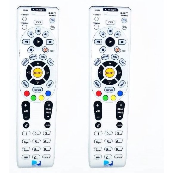 Controles Remotos DIRECTV RC66RX RF Universal Paquete de 2