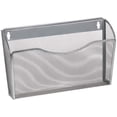thumbnail image 1 of Organizador de archivos para colgar en la pared de la colección de malla de oficina de un solo bolsillo FloreceBien, estante vertical para archivos de pared para la escuela, el hogar o la oficina, 1 of 4