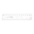 thumbnail image 1 of Unique Bargains Flexible Ruler 6 Inch 0.1mm Scale PET Plastic Covered Thickened Film Straight Ruler, 1 of 6