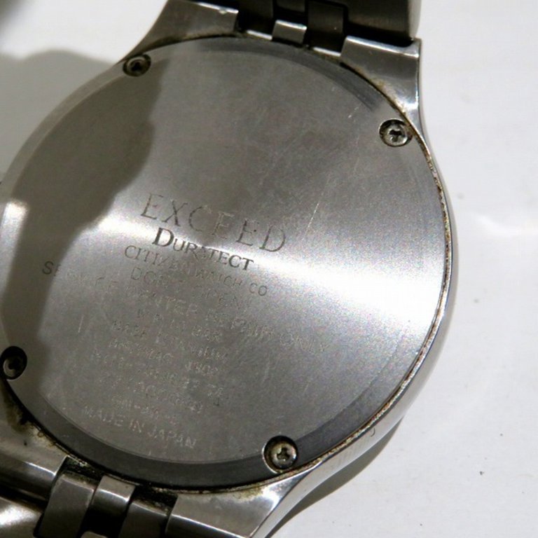 Authenticated Used Citizen Exceed Eco Drive EBG74-2791 Radio Solar