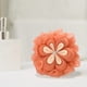 thumbnail image 4 of Flor de baño flor de ciruelo - esponja de baño suave para ducha y baño, 4,7x3,1 pulgadas, crea una espuma rica, poliéster, beige/rosa/amarillo, 4 of 6