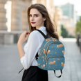 thumbnail image 6 of FORMRS Mini Backpack Purse for Women Travel Daypack Casual Shoulder Bag, Capybaras Swimming, 6 of 7