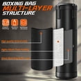 thumbnail image 4 of Saco de boxeo ASBRAVO de 4 pies para adultos con guantes de 350 ml para entrenamiento de artes marciales mixtas, 4 of 7