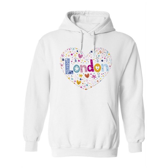 Colorful London Hoodie Women -Image by Shutterstock, Female XX-Large