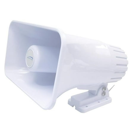 Speco SA15RP Alarm Siren - 30W 120dB Dual Tone Siren - Weatherproof Security Siren - 5x8 Inch - Warbling & Steady Tones