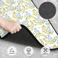 thumbnail image 3 of Zufioo Moon And Rabbit Print Car Floor Mats Four-piece Set, Car Interior Accessories - Corrosion-resistant, Non-Slip, Suitable for Cars, Trucks, Vans, 3 of 7