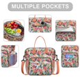 thumbnail image 2 of Pioneer Flower Floral Print Pattern Womens Lunch Box for Work,Insulated Large Lunch Bag for Tween and Teen,Loncheras Para Mujer,Leakproof Adult Lunch Bag for Work,Beach,Travel,Picnic,Camping, 2 of 7