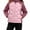 Purple, variant on Teylalorva Girls Outerwear (2-15) Winter Zip Up Jacket Long Sleeve Solid Color Warm Coat With Pockets Casual For Kids Beige Size 3T