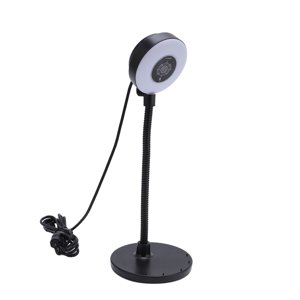 Webcam avec lumière, 5MP AF Contrôle du toucher 3 Modes de couleurs Webcam avec lumière de remplissage pour l'apprentissage en ligne