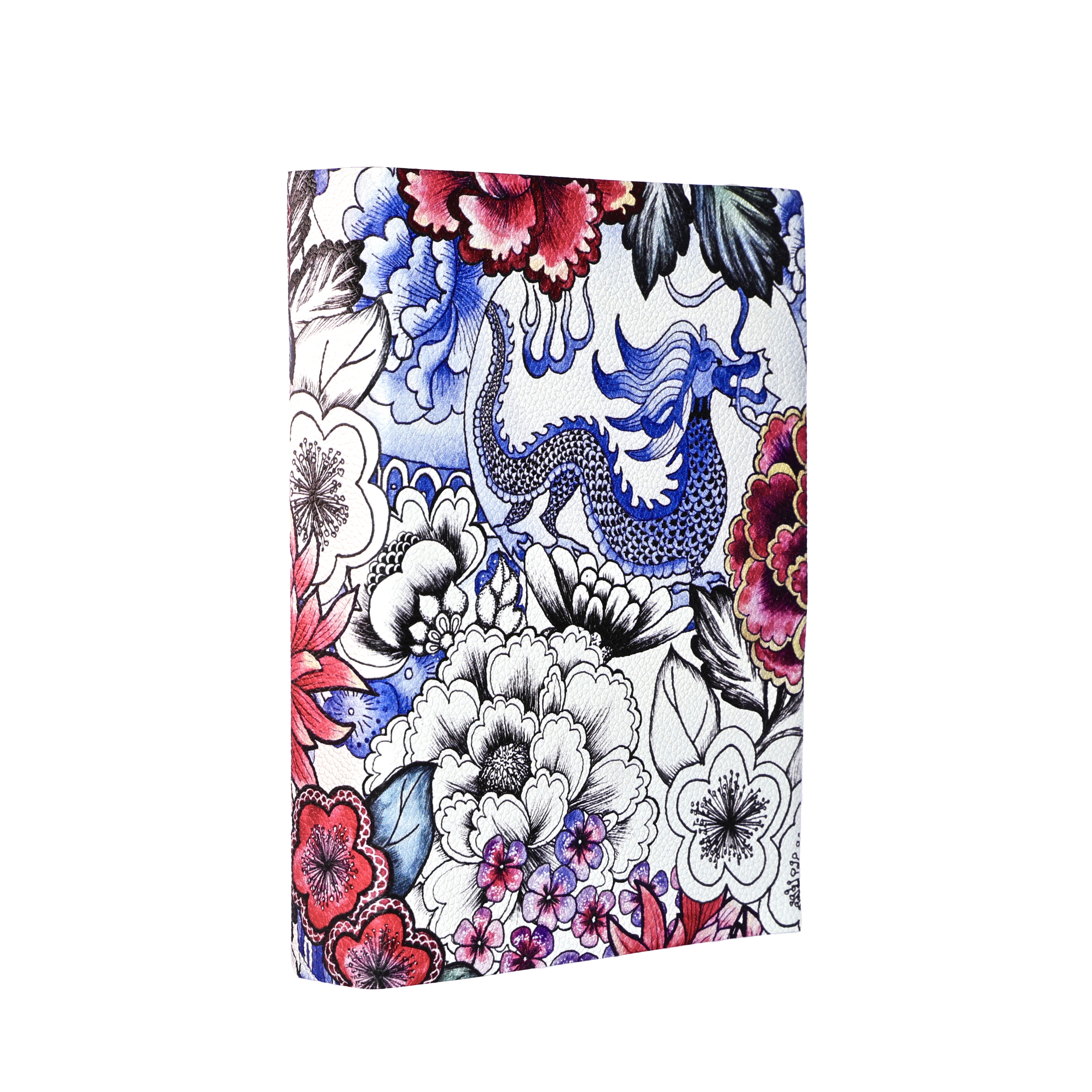 Leather Journal Notebook Floral unique