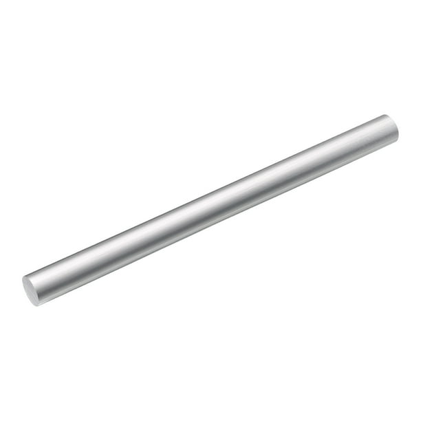 Barra redonda de aluminio Uxcell, diámetro de 1/2 pulgada, barra de metal sólida 6061 de 12 pulgadas de longitud para herramienta de manualidades DIY