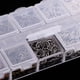 thumbnail image 4 of 1 Caja Anillos Abierto Anillos Partidos Llavero Conector para la Producción de Joyas - 6mm perfecl Abra los anillos para saltar, 4 of 8