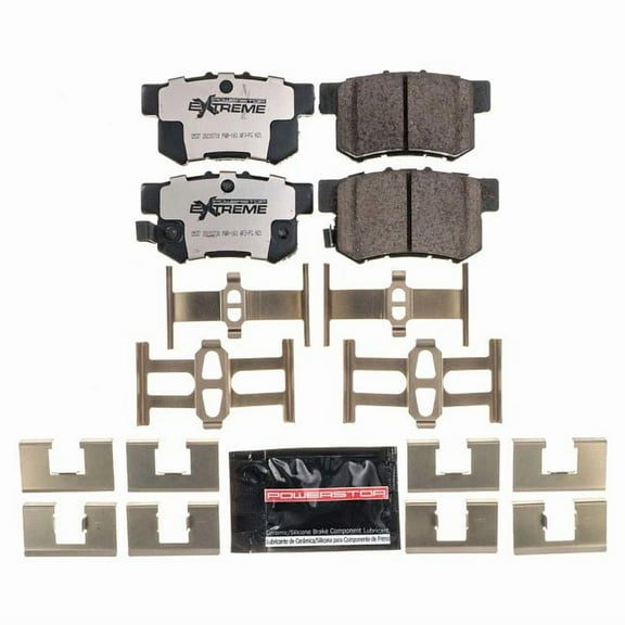 Power Stop Rear Z26 Street Warrior Brake Pad Set Z26-537