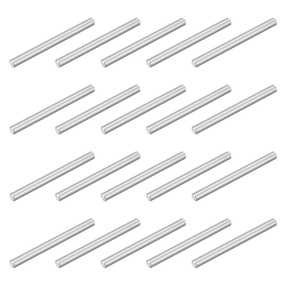 40Pcs M3x35mm 304 Stainless Steel Dowel Pin, Cylindrical Shelf Support Peg Pin