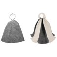 thumbnail image 2 of Sauna Hat for Female Use, Robust Construction, Fits Most Adult Heads, 2 of 5