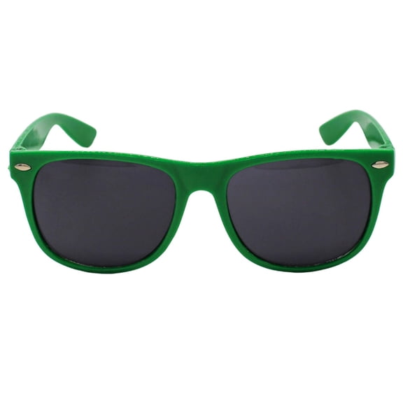 Mardi Gras Spot Green Adult Sunglasses (Each)