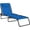 Blue, variant on muzi Folding Chaise Lounge Chair, Patio Sun Tanning Chair, Outdoor Chaise Lounger with 4-Position Reclining Back, Breathable Mesh Seat for Beach, Poolside, Yard, Gray