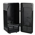 thumbnail image 1 of Mini USB Office Mini Heating And Cooling Portable Refrigerator Drink Cooler LED Lights Black, 1 of 7