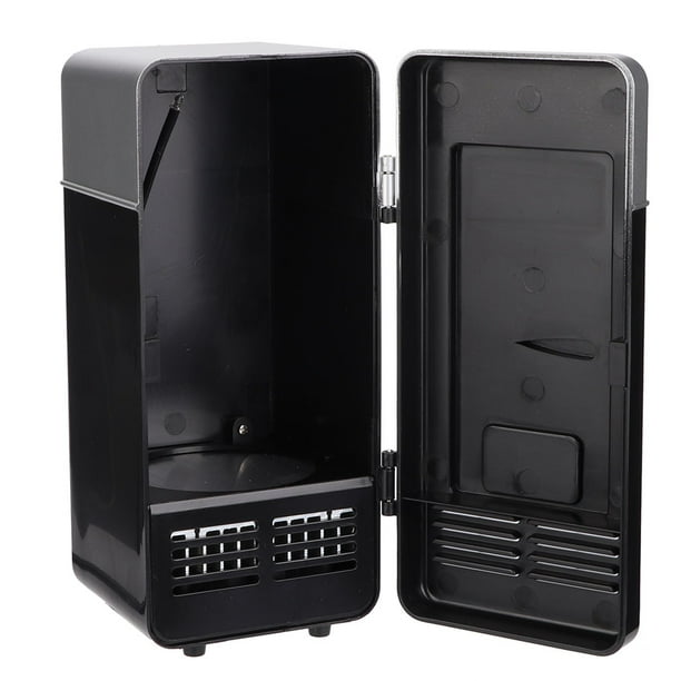 Mini Refrigerador USB, Enfriamiento Y Calefacción Dual Uso Pequeño Refrigerador Portátil De Bebida Calentadora De Bebidas Calentador