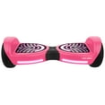 thumbnail image 2 of Hover-1 Pink Rocket 2.0 Electric Self-Balancing Used Hoverboard with 6.5” LED Light-Up Wheels, Dual 160W Motors, 7 mph Max Speed, and 3 Miles Max Range, 2 of 5