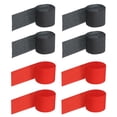 thumbnail image 4 of Crepe Paper Roll 8 Rolls 32ft in 2 Colors for Holiday Parties (Black/Red), 4 of 5