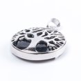 thumbnail image 1 of Colliers Pendentifs en Pierre Précieuse Ronde Naturelle Kabbalah Arbre de Vie, 1 of 6