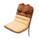 thumbnail image 5 of Cojín del asiento Cojín de silla de dibujos animados, almohada de respaldo, cojín de silla de respaldo alto, almohada de respaldo de sofá para silla de oficina , marrón y amarillo Fanmusic Cojín del asiento, 5 of 7