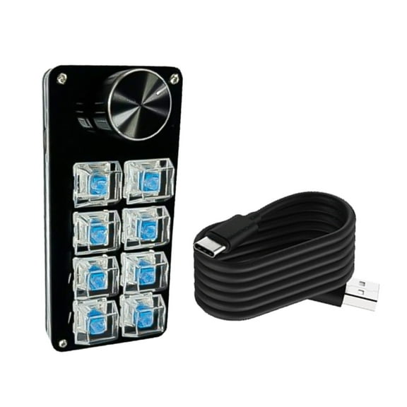 Advanced Programmable Macro Keypad With Personalizes Programming, Durability Mechanical Switches for Gamers Professional