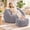 Gray, variant on LaoGeoRon Bean Bag Chair for Adults with Filling, Flannel Memory Foam Bean Bag Chairs, Large Bean Bags