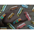 thumbnail image 4 of oneOone Cotton Poplin Pebble Gray Fabric Bus Sewing Craft Projects Fabric Prints By Yard 42 Inch Wide-JUW, 4 of 4