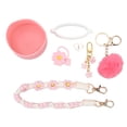 thumbnail image 1 of JUEGO DE DELECIÓN DE TAZAS PARA ACESORIOS DE TAZAS, Que incluye 7 Accesorios para Tazas, Lindo Colgante de Bola de Felpa y Llavero de Flor, Cubierta de Pajita, 1 of 7